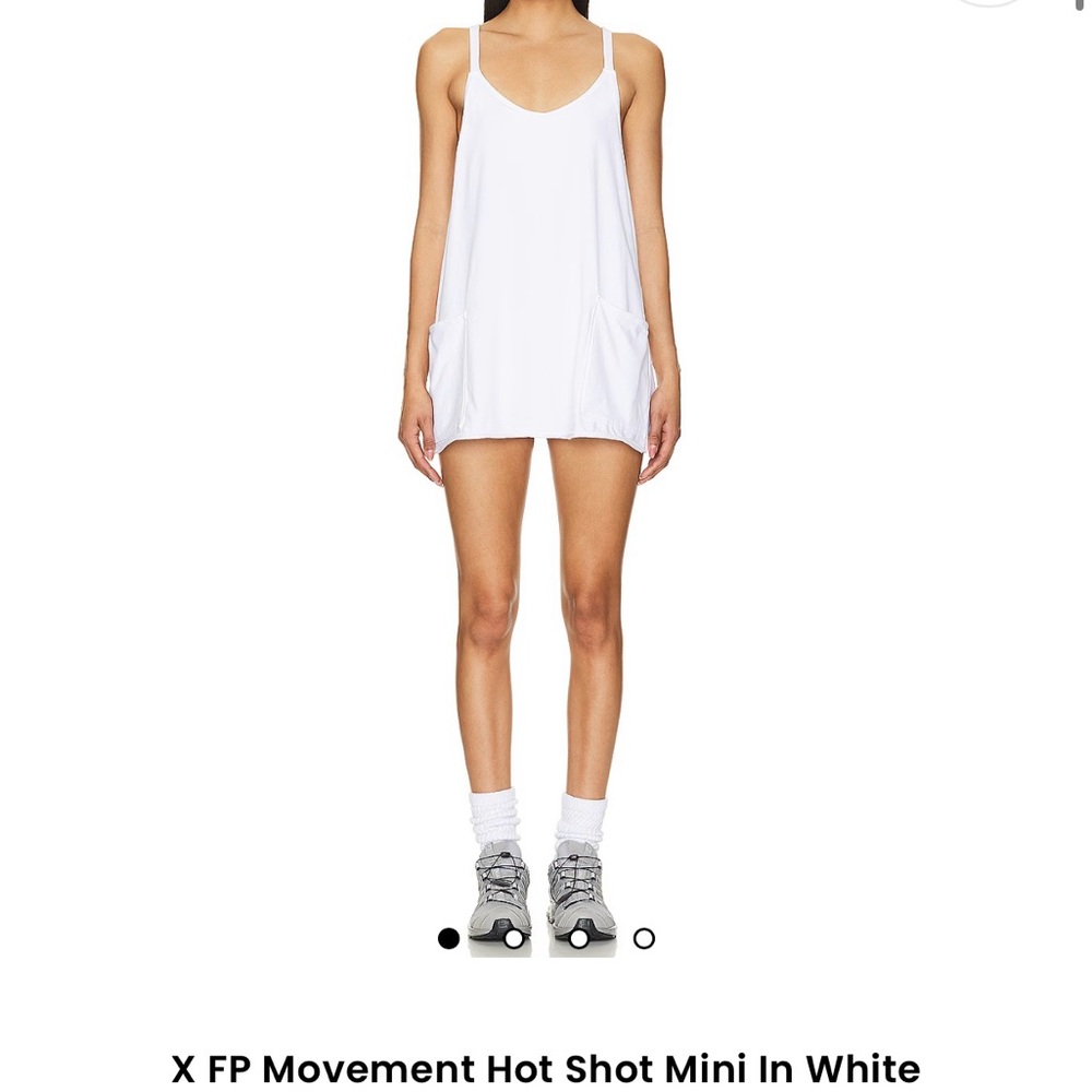 FP Movement by Free People White Mini Dress